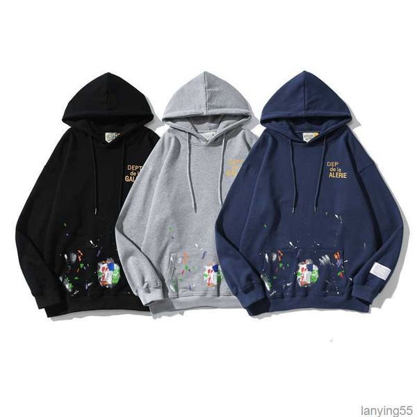 

galleries mens hoodies sweatshirts designers depts fashion trend classic letter printed hoodie womens high street cotton pullover clothes s, Black