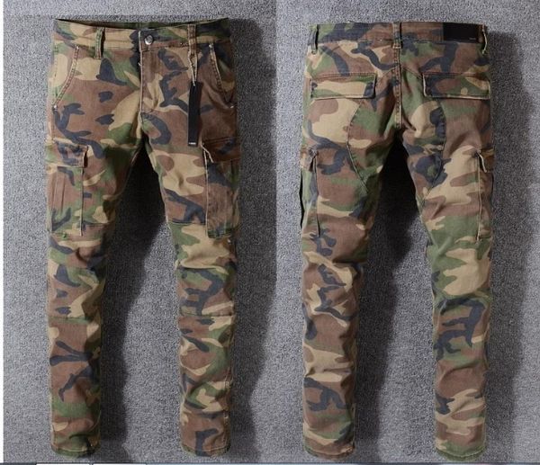 

new 2018 jayz camo pants slim tyga camo jeans trousers hiphop fashion new west camouflage8810492, Black