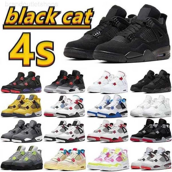 

jumpman 4s men women basketball shoes white oreo black cat university blue sail metallic purple bred shimmer cactus jack star orange