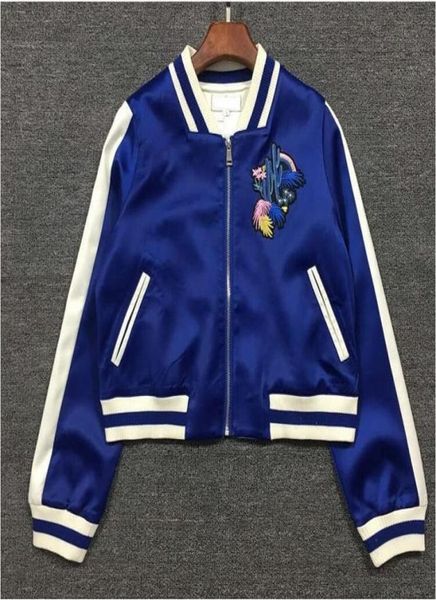 

fashion windbreak womens jackets spring embroidered baseball pilot jacket female causal sweatshirts bomber jacket chaquetas 8342016, Black;brown