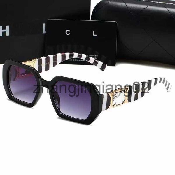 

designer channel sunglasses cycle luxurious fashion sports polarize c c sunglass men women vintage baseball beach driving black white square, White;black