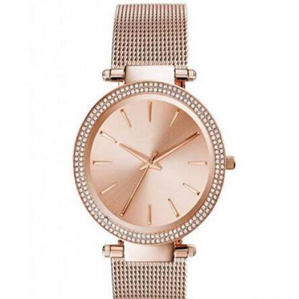 

the new fashion personality women's watch m3367 m3368 m3369 original box whole and retail 2786, Slivery;brown