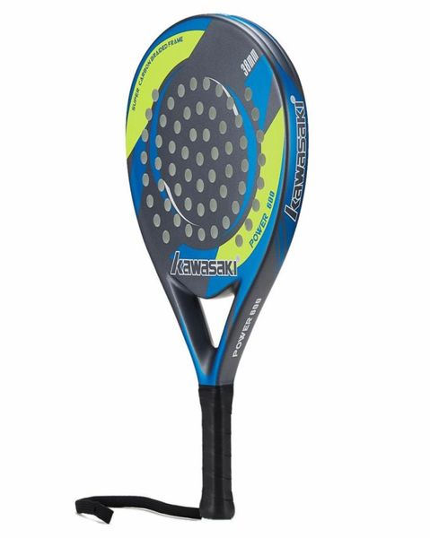 

power 600 padel racquet 38mm tennis padell racket for junior player carbon fiber frame soft eva face with paddle bag8272106