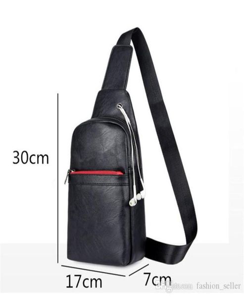 

mini handbag teenager boys chest bags practical bag men casual travel outdoor sports bicycle shoulder bags pu black1868537