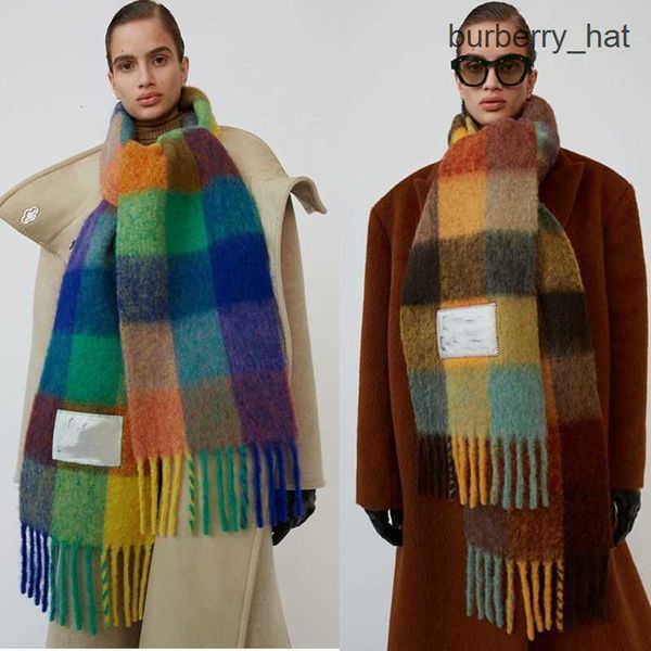 

women sacrf cashmere winter scarf scarves blanket scarves women type colour chequered tassel imitated, Blue;gray
