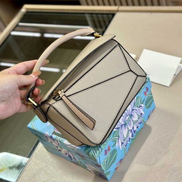 

designer mini puzzles bag crossbody tote lowe brand leather wallet leather patchwork handbag fashion shoulder messenger bag