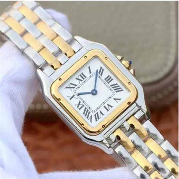 

fashion man woman watch classic square design stainless steel mens watches quartz movement lady dress wristwatches clock 02250w, Slivery;golden