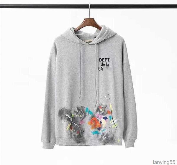 

designer galleries hoodies depts hoody luxury hoodies pullover sweatshirts loose long sleeve hooded jumper mens womens fashion streetwear lo, Black