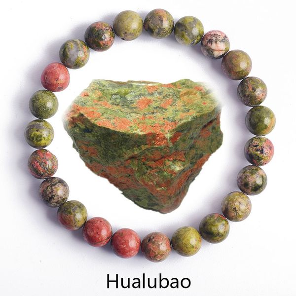 

charm bracelets genuine natural stone bracelet man flower green gemstone beads jewelry for women bohemia style elastic bangle wholesale 2308, Golden;silver