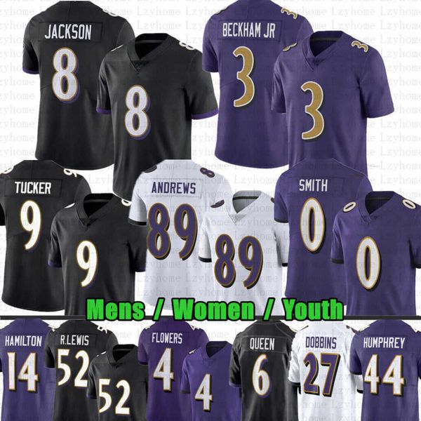 

lamar jackson mark andrews justin tucker football jerseys roquan smith kyle hamilton baltimores zay flowers dobbins ray lewis marlon humphre, Black;red