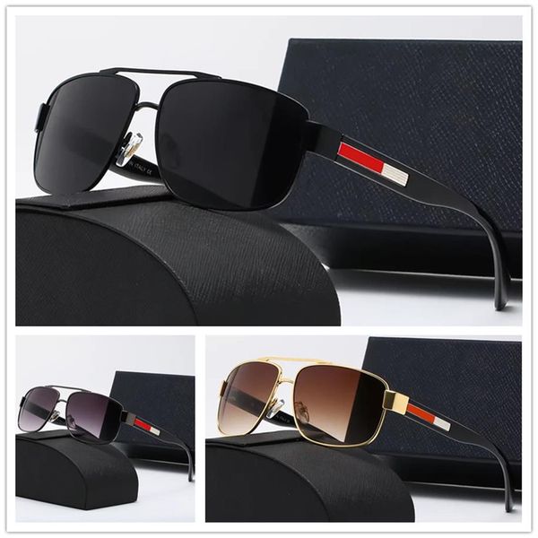 

luxury pd designer letter sunglasses sunglasses casual fashion street shooting trend brand glasses men and women uv protection ret296m, White;black