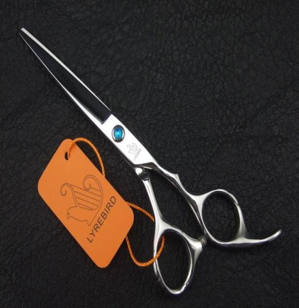 

hair shears lyrebird 6 inch ciseaux coiffure green gem screw antislip handle right hand big tail 1pcslot simple packing new7079125