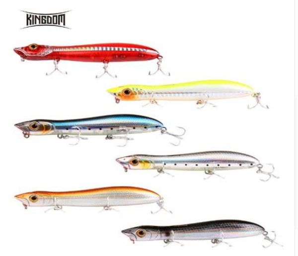 

kingdom fishing lure china floating popper fishing wobblers 110mm 126g125mm 178g ater for seabass pike model7262271