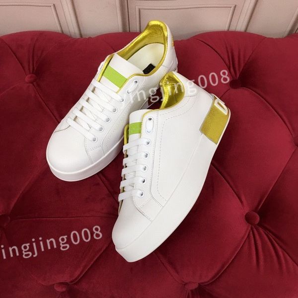 

luxury designer sneakers calfskin casual shoes men women reflective sneaker mens platform shoe white womens leather trainers hc210804 size35, Black