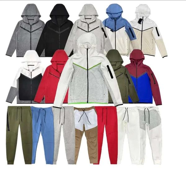 

new tech fleece pant mens designers pants hoodies jackets sports space cotton trousers womens tracksuit bottoms man joggers running, Black