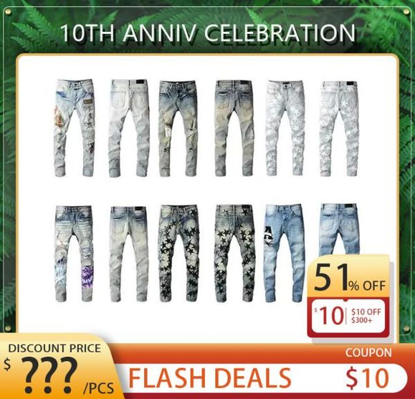 

2022 designer mens jeans brand clothing men jeans fashion casual street hiphop5289060, Blue