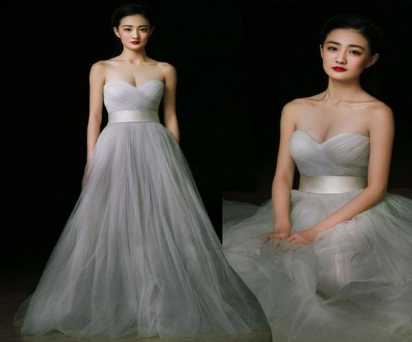 

light grey tulle formal homecoming dresses sweetheart strapless prom gowns long dresses evening wears bridesmaid dresses in 6338199, Blue;pink