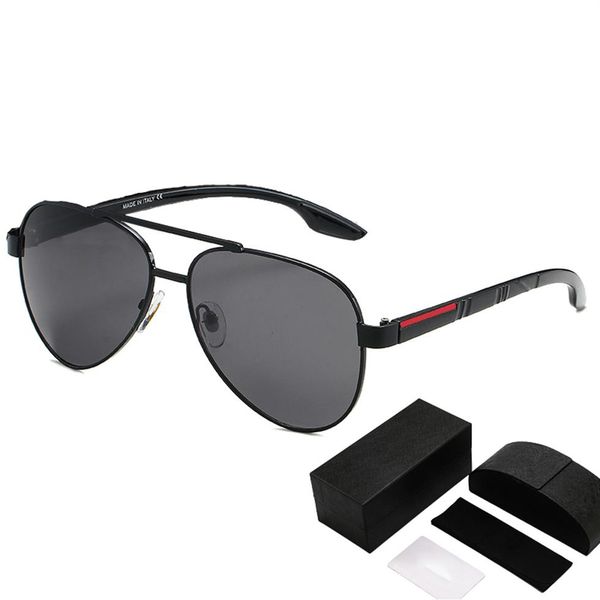 

side letter sunglasses for women made in italy sun block eye glasses beach mens designer sunglasses black silver fashion adumbral 342g, White;black