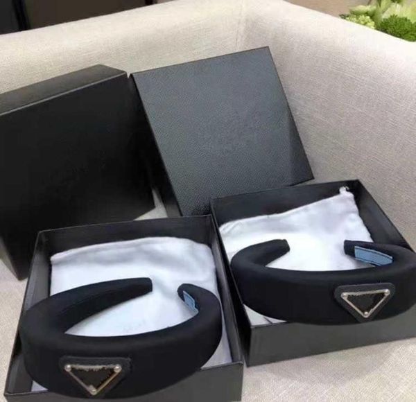 

with box p068 triangle women headbands white black pink 3 colors options jewelry gifts hair accessories2800445, Silver