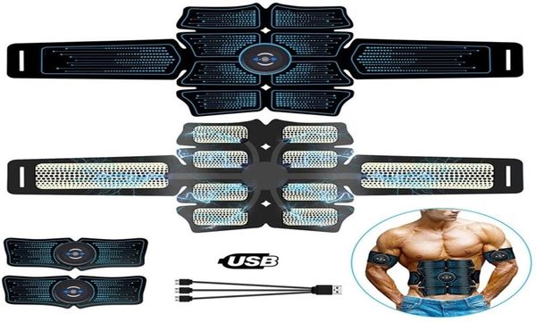 

abdominal muscle stimulator intelligent trainer ems 6pack total abs fitness equipment gear muscles at home usb charged gym 2203015183843