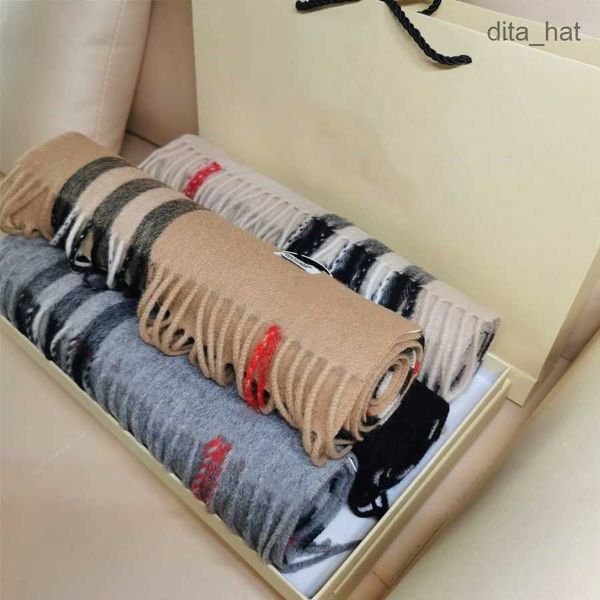 

classic plaid luxury designer scarf 100% cashmere tassel designers scarves scarfs shawl sciarpa for winter womens and mens, Blue;gray