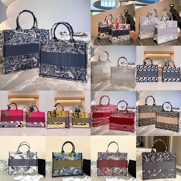 

book tote luxury designer book totes bag hand old flower full print large shoulder women bags booktotes diors