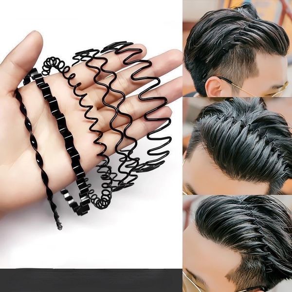 

men's hair bands headbands oil head men's sports hair clips big back hair bands women's face wash