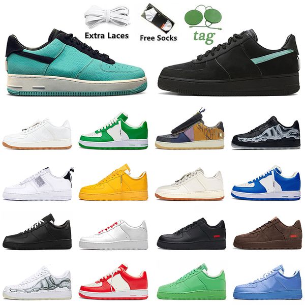 

aaa+airs one designer casual shoes womens mens platform sneakers triple white black university blue yellow green loafers luxury shoe sports