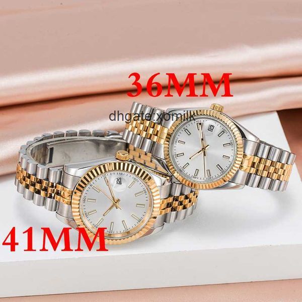 

supermarket_watches u1 quality mens watches 36/41mm automatic movement stainless steel watch 36/41mm women 2813 mechanical wristwatches lumi, Slivery;golden