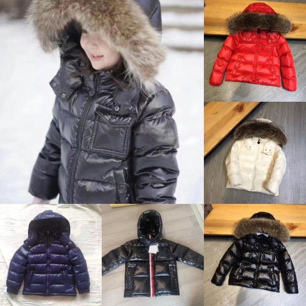 

kids coats baby parka's down jackets boy and girl jacket kid designers clothes luxurious outerwear teen clothing thick outwear children, Blue;gray
