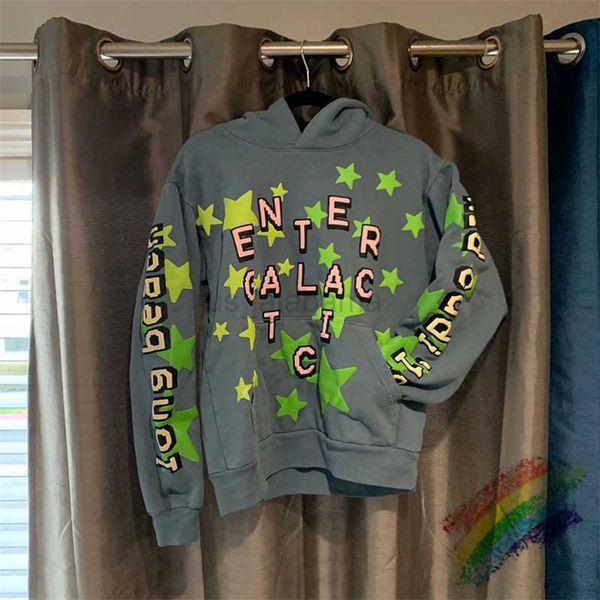 

men's hoodies sweatshirts reflective cactus plant flea market kid cudi enter galactic hoodie hooded men women 1 1 quality cpfm.xyz pull, Black