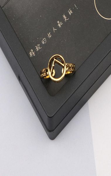 

18style 18k gold plated brand letter band rings for mens womens fashion designer brand letters turquoise crystal metal daisy ring 2237364, Silver