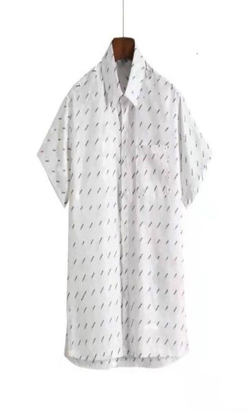 

2022 luxurys designers dress shirt menswear fashion society black men solid color business casual mens long sleeve m4xl659693869, White;black