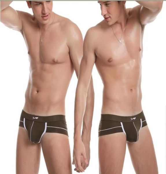 

genuine highend men039s underwear breathable modal lowwaist pouch convex u briefs43476819405361, Black;white