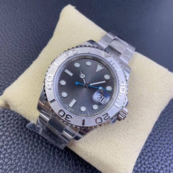 

clean factory men's business watch mechanical cal 3235 movement 40 mm 904 l stainless steel sapphire crystal glass waterp270t, Slivery;brown