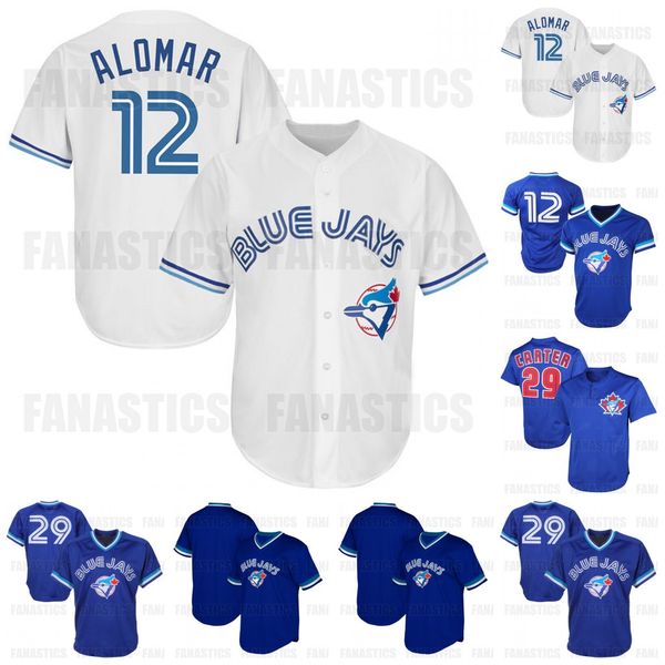 

blue jay vintage jersey custom any name number men youth women, Blue;black