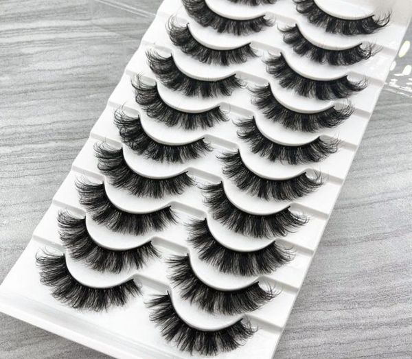 

new lashes dd curl volume thick russian strip faux eyelashes fluffy soft natural long reusable false lashes extension1913647
