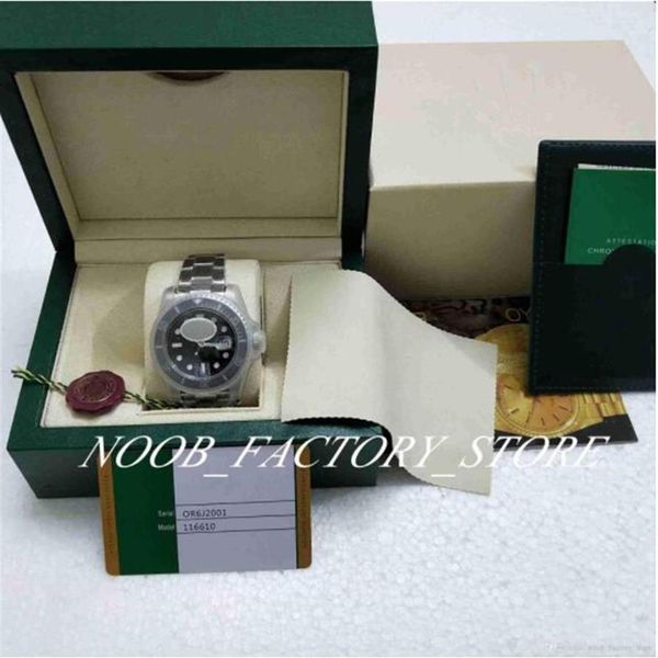 

n factory watch v5 version 3 colour 2813 movement watch black ceramic bezel sapphire glass 40mm 116610 116610ln men watches with n182d, Slivery;brown