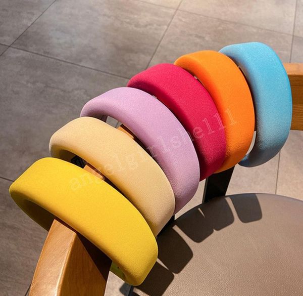 

fashion padded headbands women wide bezel hairbands thick silk hair hoop girls cotton blends nonslip hairband hair accessories4017861, Slivery;white