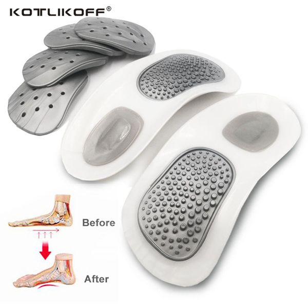 

shoe parts accessories orthopedic half insoles for shoes 1 set removable foot massager shoe pads relieve foot arch pain foot care shoe acces, White;pink