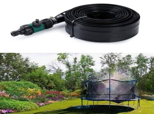 

summer outdoor water sprinkler for children039s trampoline water park accessories sprayer for garden backyard trampoline5975550