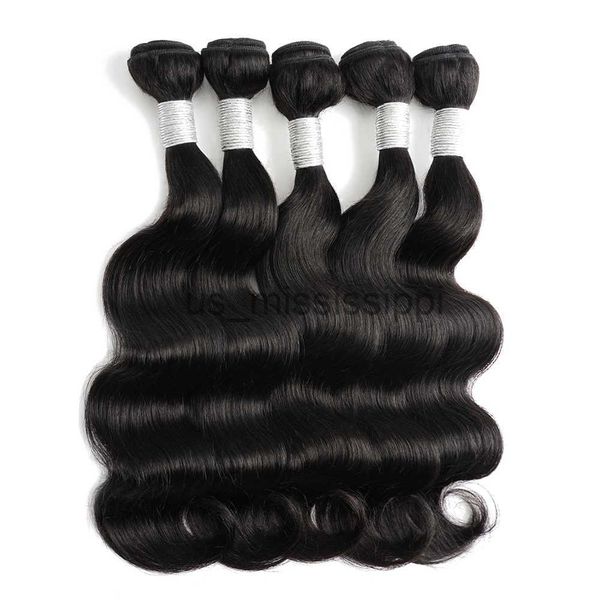

synthetic wigs kisshair body wave human hair bundles 12 to 22 inch remy indian hair 60gbundle natural black color double weft hair x0823