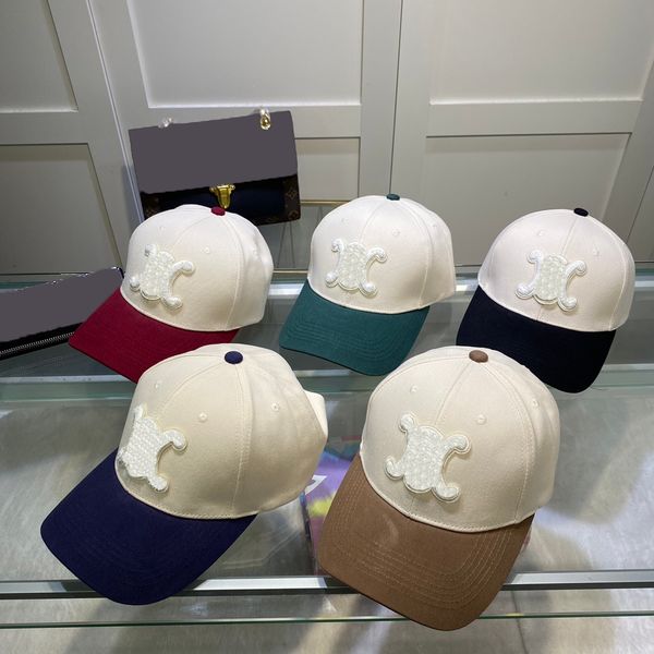 

designer's new baseball cap bucket beach cap bucket letter embroidery adjustable multi-color hip-hop style running temperament joker., Blue;gray