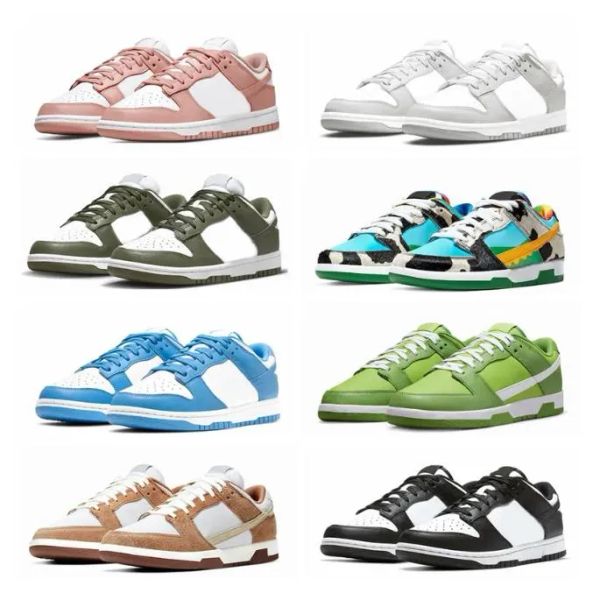 

panda black white mens women triple pink low sb running shoes rose whisper unc valentines day medium curry olive chunky dunky trai und