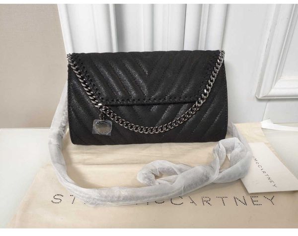 

2023 new fashion bags women chain handbag stella mccartney leather shopping bag european and american fashion