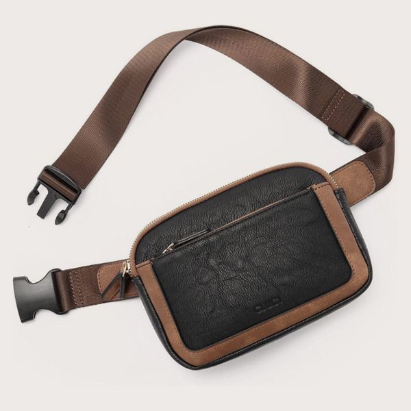 

waist bags mini crossbody bag adjustable shoulder straps artificial leather womens belt 230823