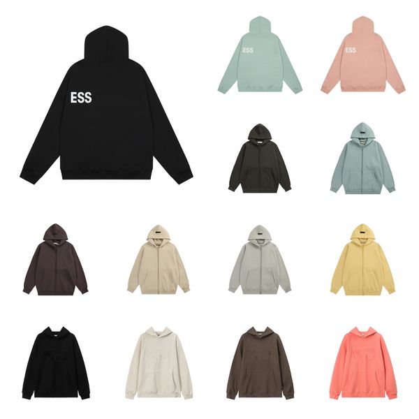 

designer hooded essentailhoodie ess 1977 pullover luxury men's hoodie oversized hoodies designer men women sweatshirt, Black
