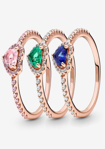 

100 925 sterling silver sparkling elevated heart ring for women wedding engagement rings fashion jewelry accessories42304146844374, Slivery;golden