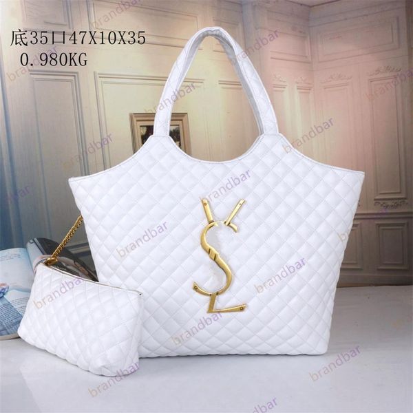 

luxury designer tote shopping bags luxurys tots bag lambskin large shoulder genuine leather women the totes bags crossbody lady fa209w