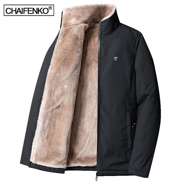 

men's jackets men autumn winter windproof fleece thick warm jacket men fashion casual coat mens brand outwear classic outdoor jacket me, Black;brown
